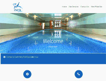 Tablet Screenshot of iscapools.co.uk